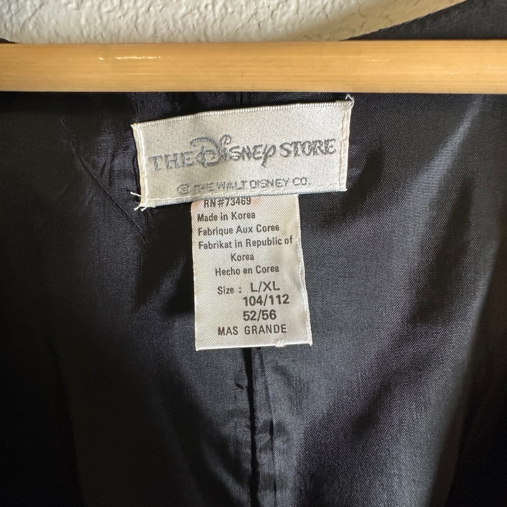 Rare Vintage The Disney Store Retro Mickey Print Silk Waistcoat β Size 10/12 - Picture 5 of 6